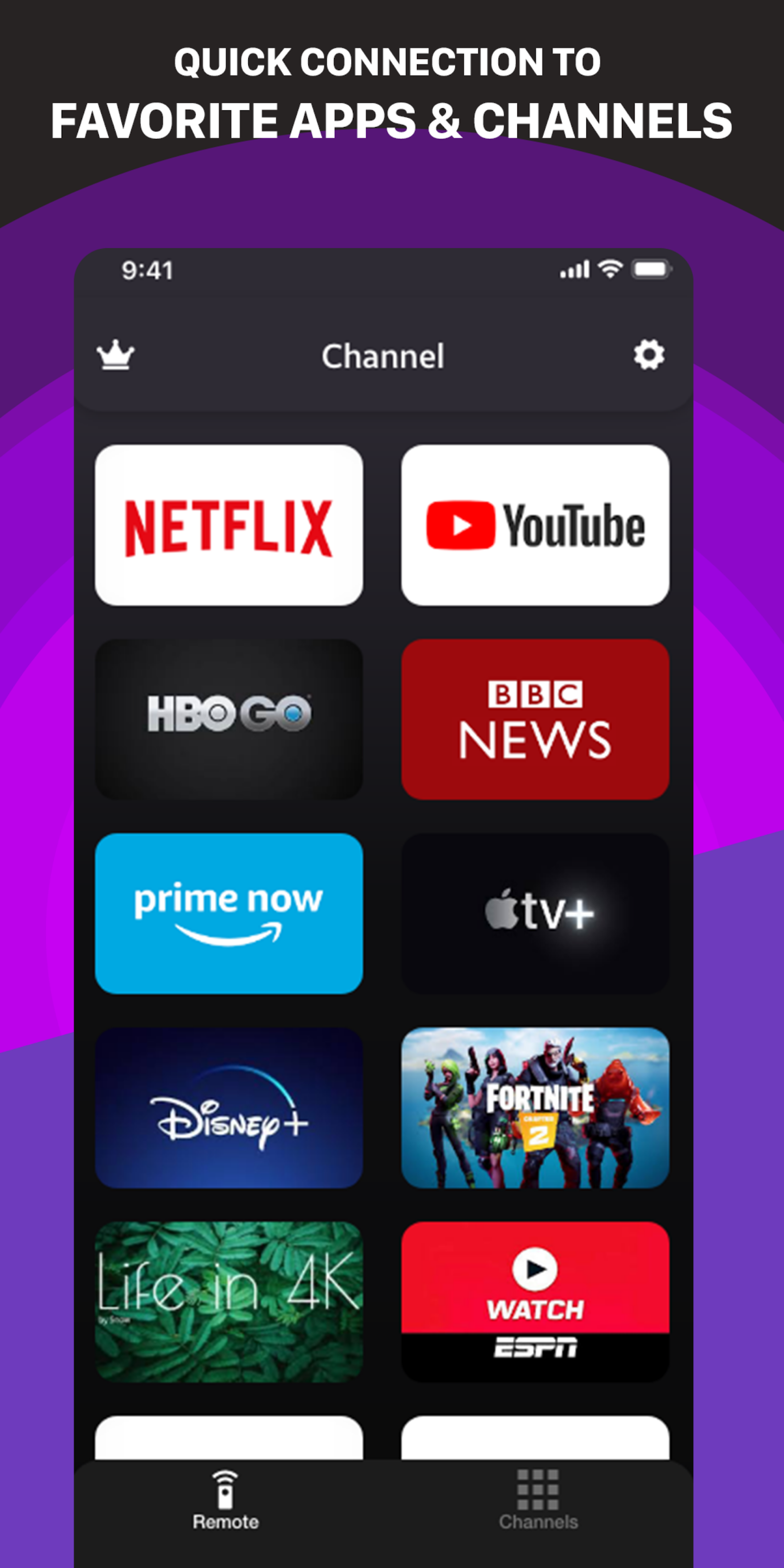 اسکرین شات برنامه TV Control for Ruku TV 3