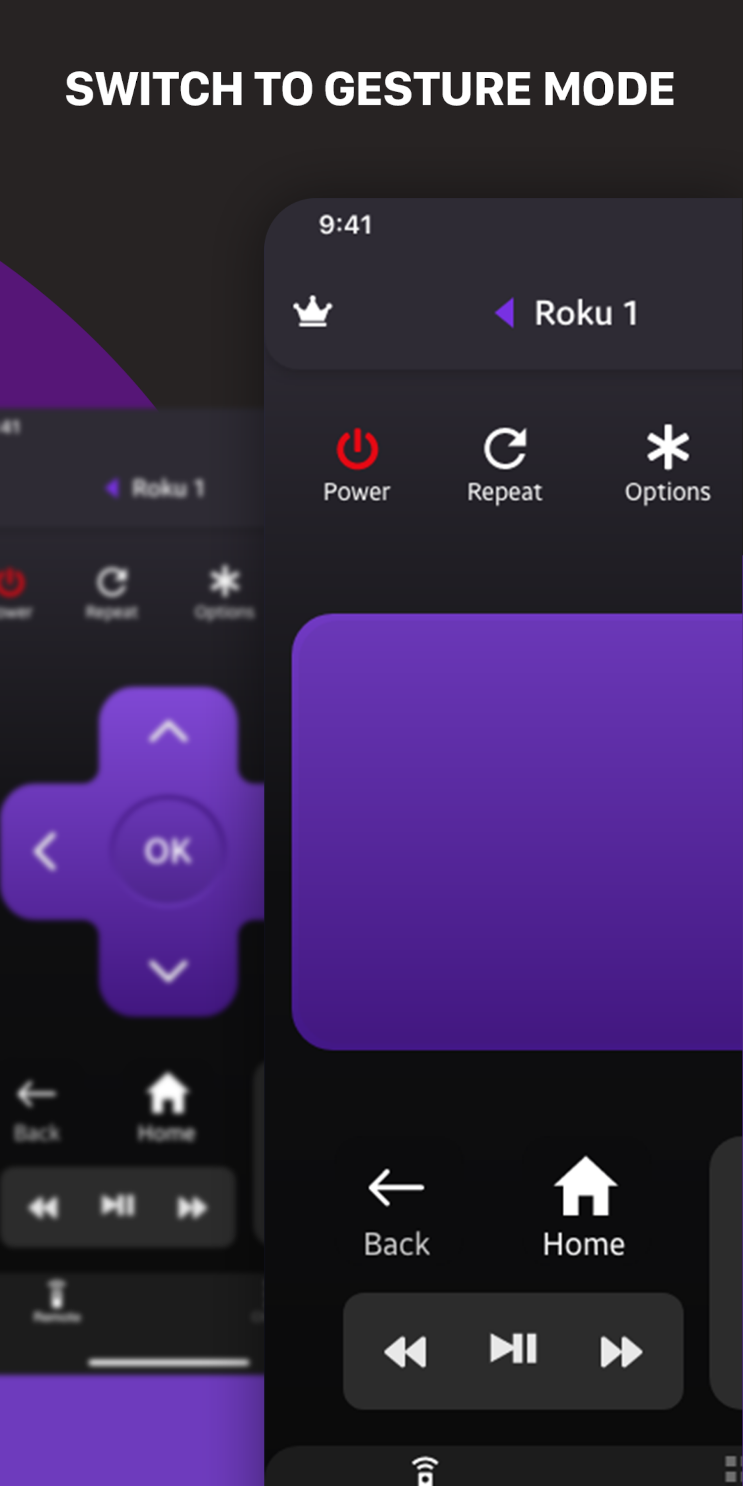 اسکرین شات برنامه TV Control for Ruku TV 4