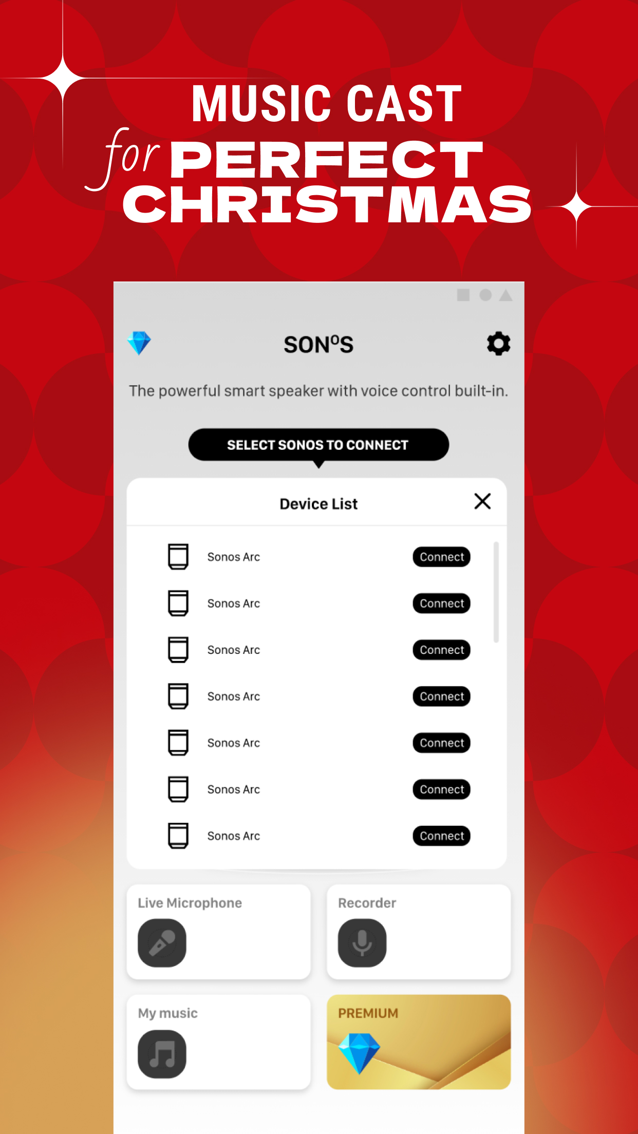 اسکرین شات برنامه Sono S1, S2 Speaker Controller 1