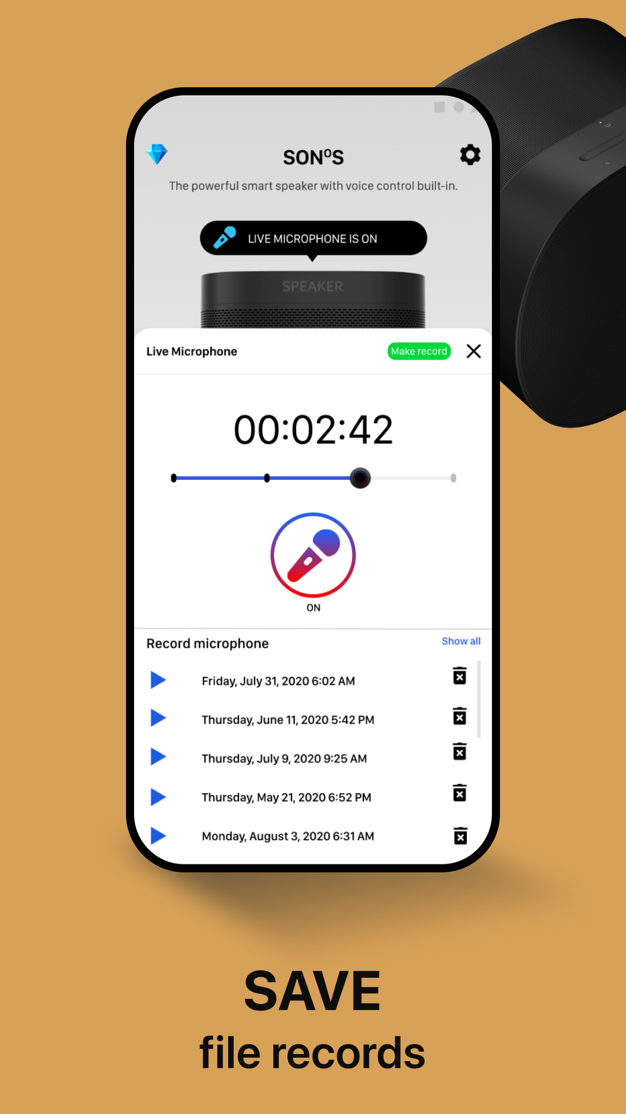 اسکرین شات 5 برنامه Sonos S1 S2 Speaker Controller