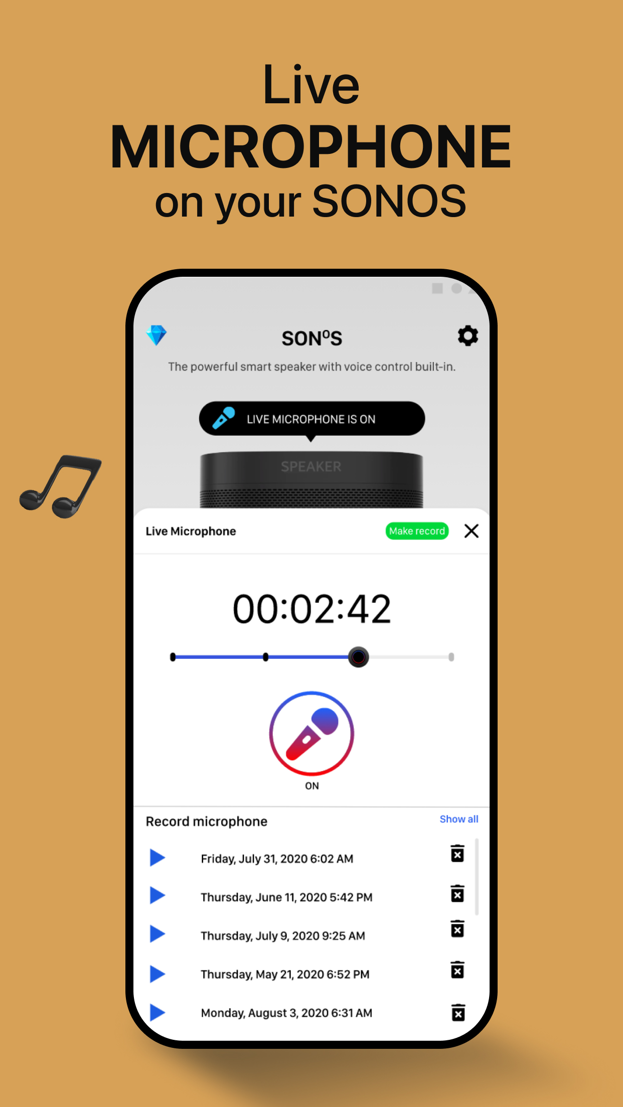 اسکرین شات 2 برنامه Sonos S1 S2 Speaker Controller