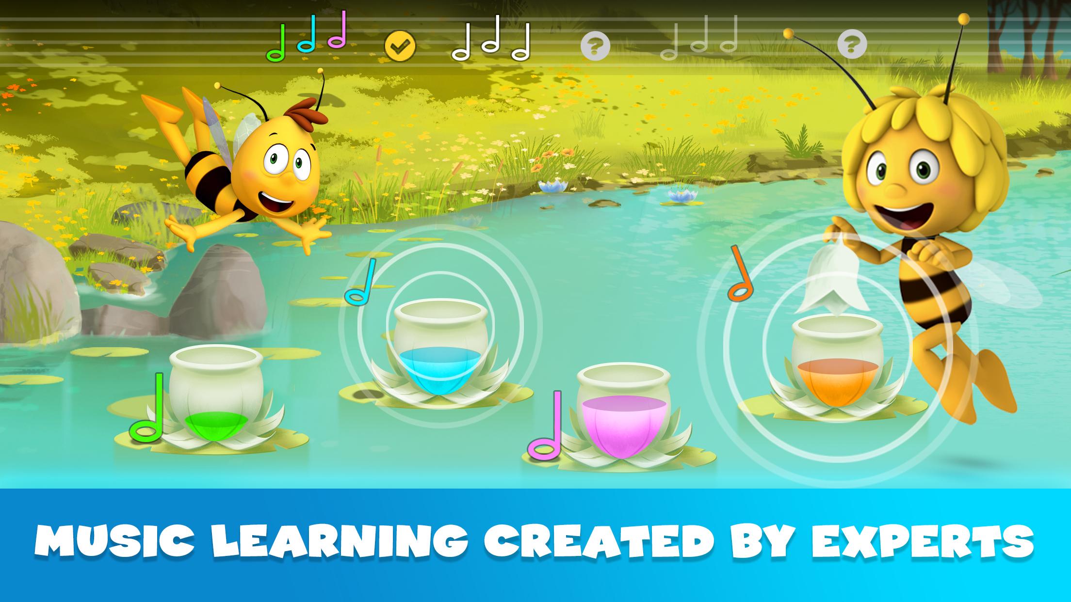 اسکرین شات 2 بازی Maya The Bee: Music Band Acade
