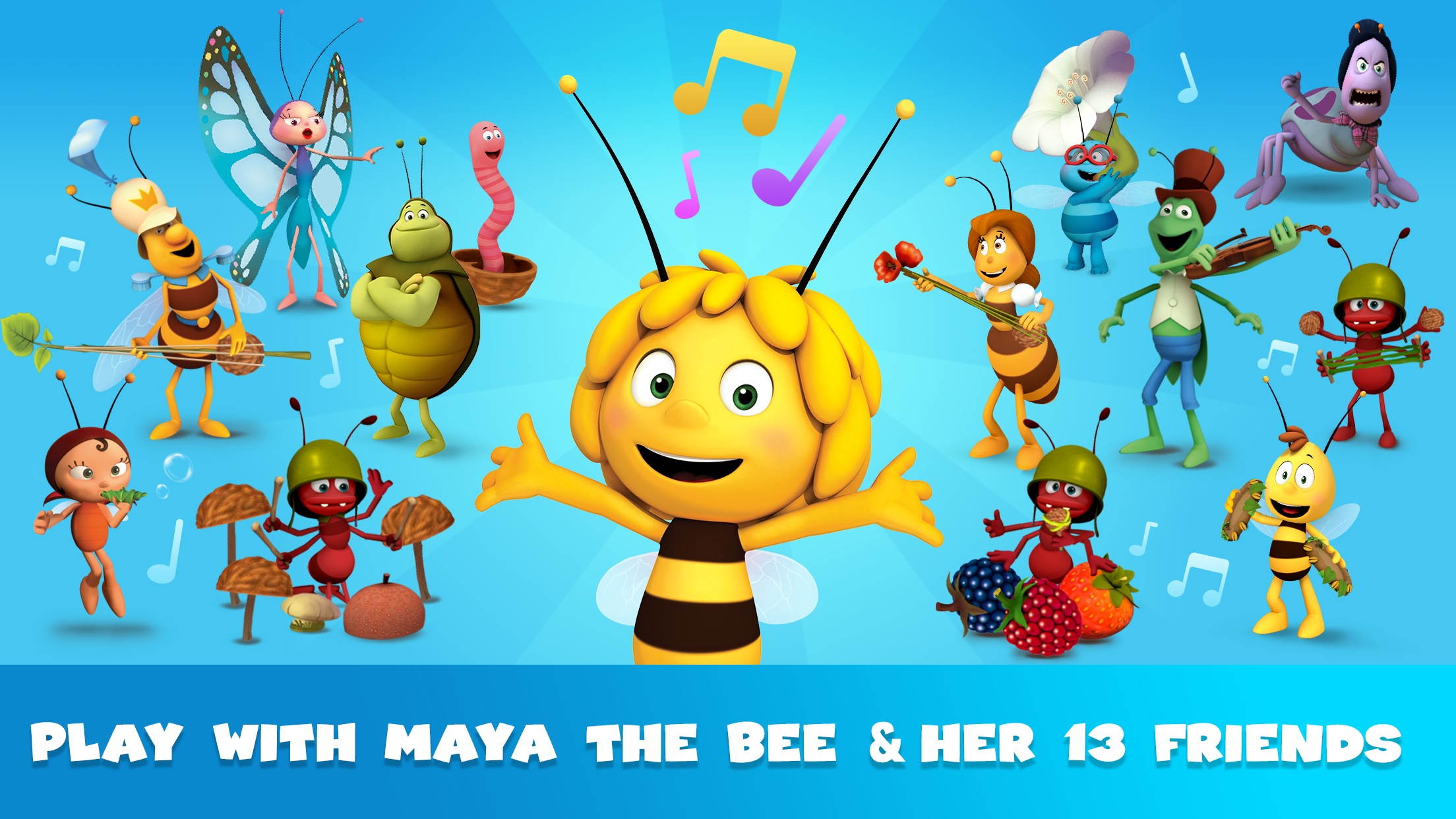 اسکرین شات 5 بازی Maya The Bee: Music Band Acade