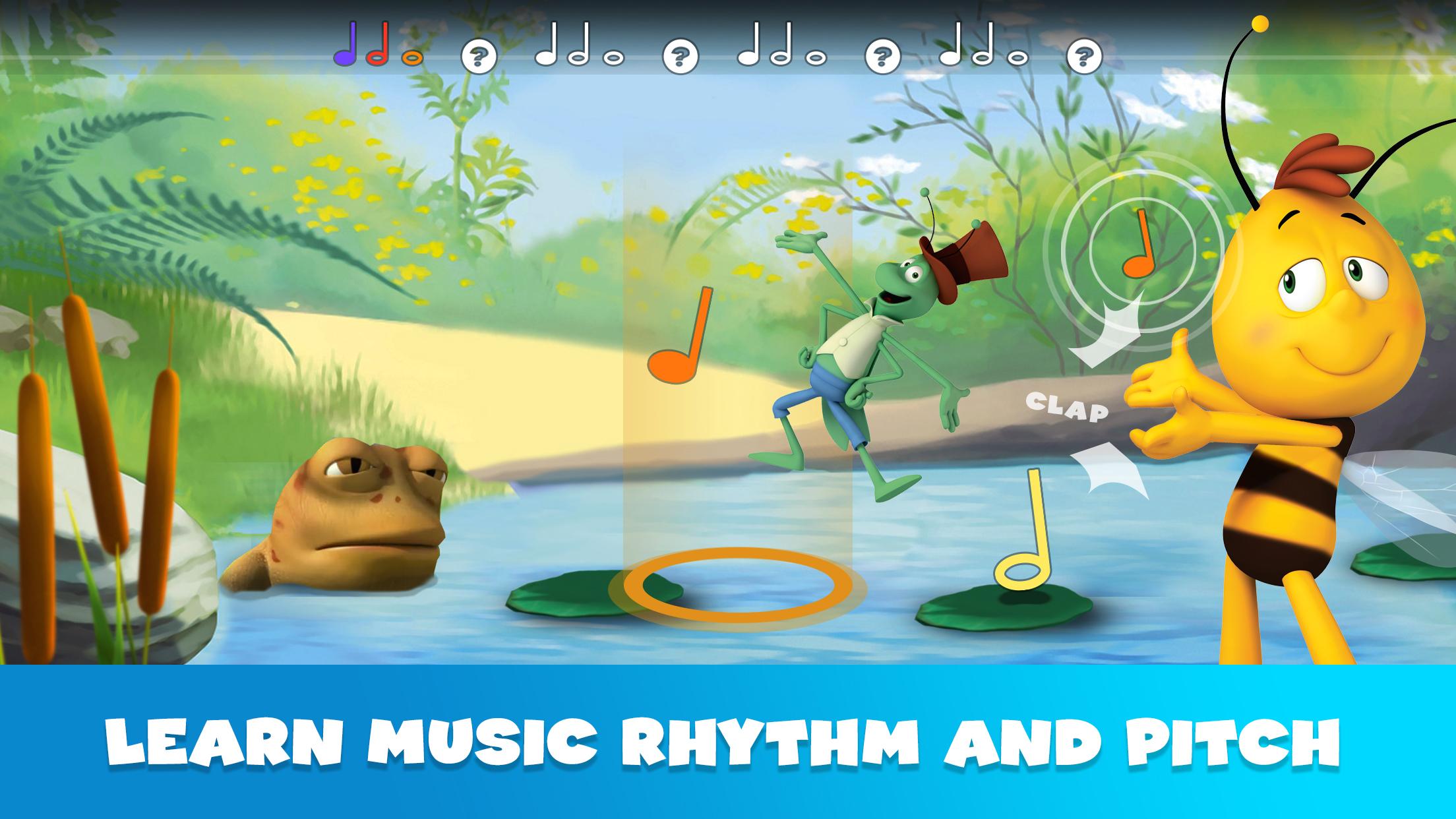 اسکرین شات 4 بازی Maya The Bee: Music Band Acade