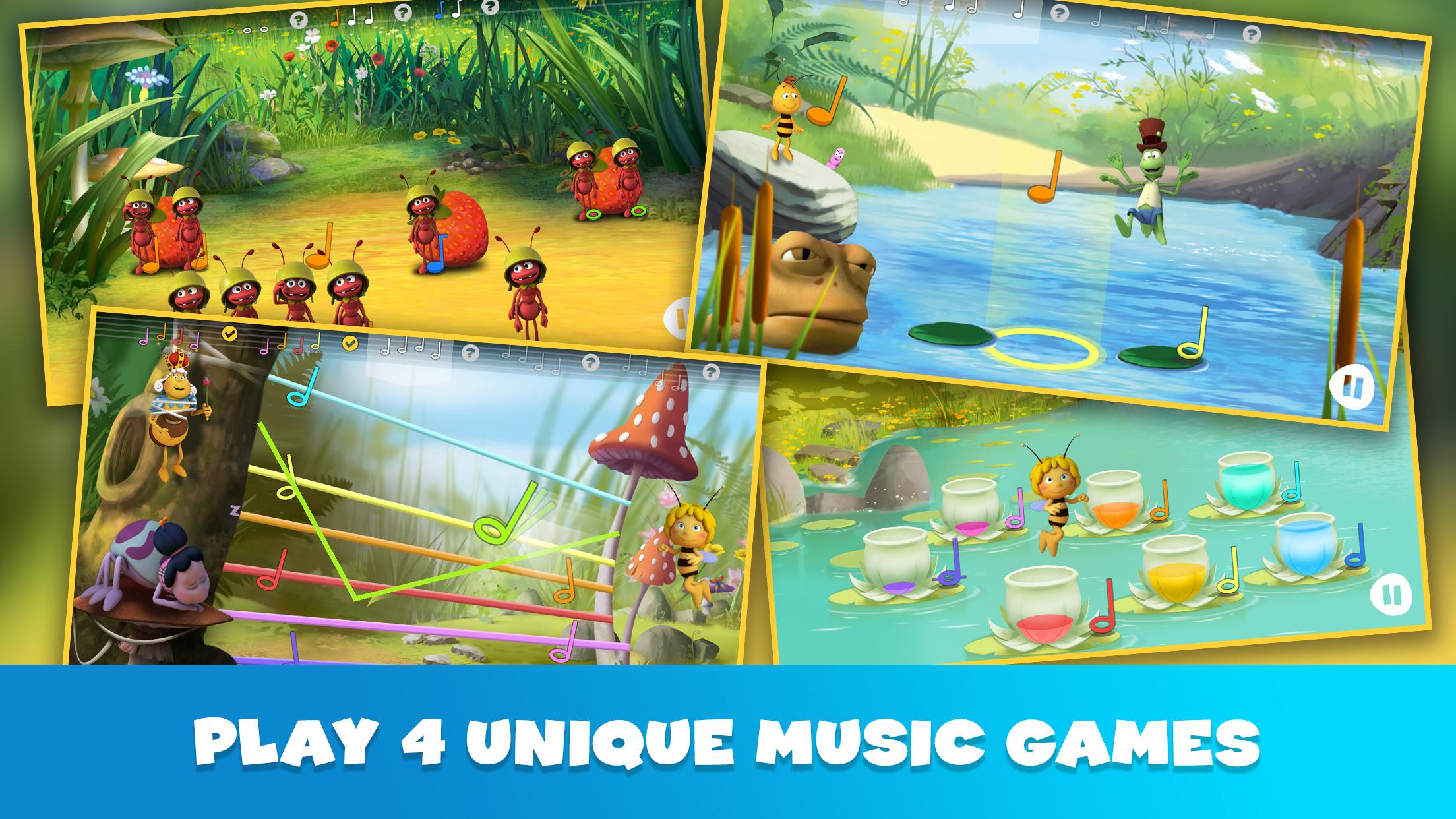 اسکرین شات 3 بازی Maya The Bee: Music Band Acade