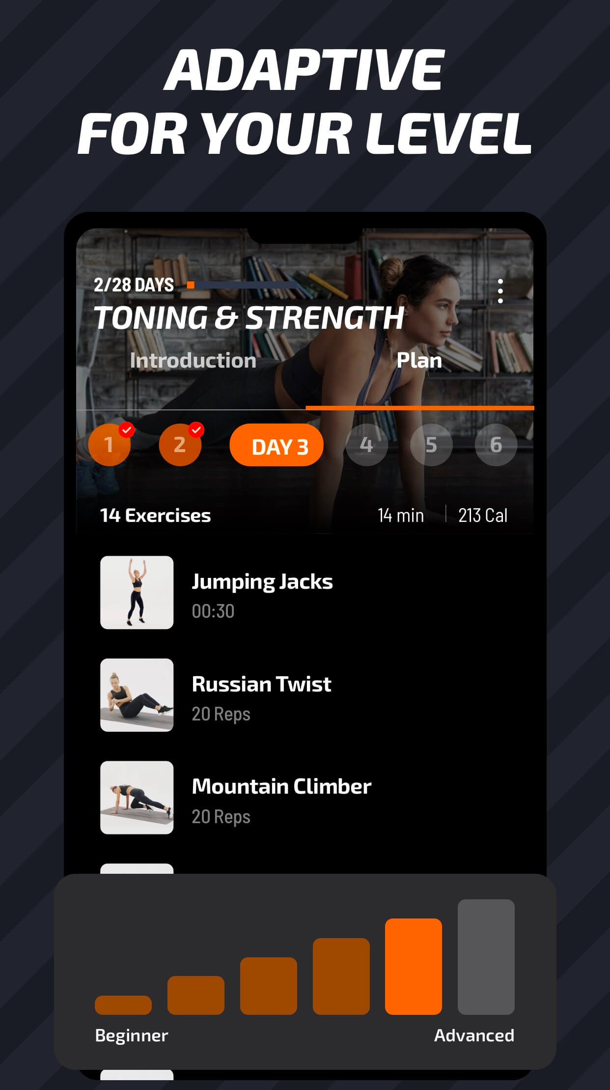 اسکرین شات 6 برنامه Fitness Coach Pro - by LEAP