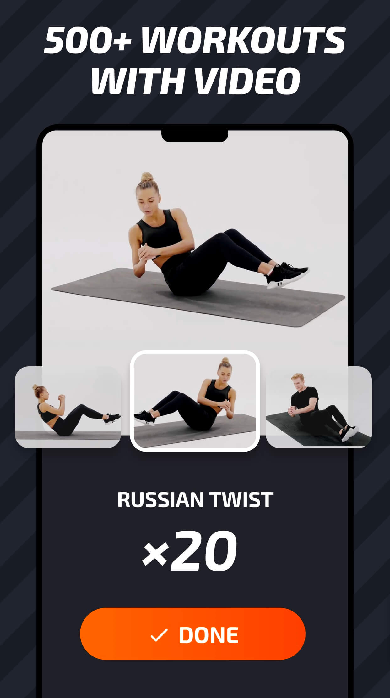 اسکرین شات 5 برنامه Fitness Coach Pro - by LEAP