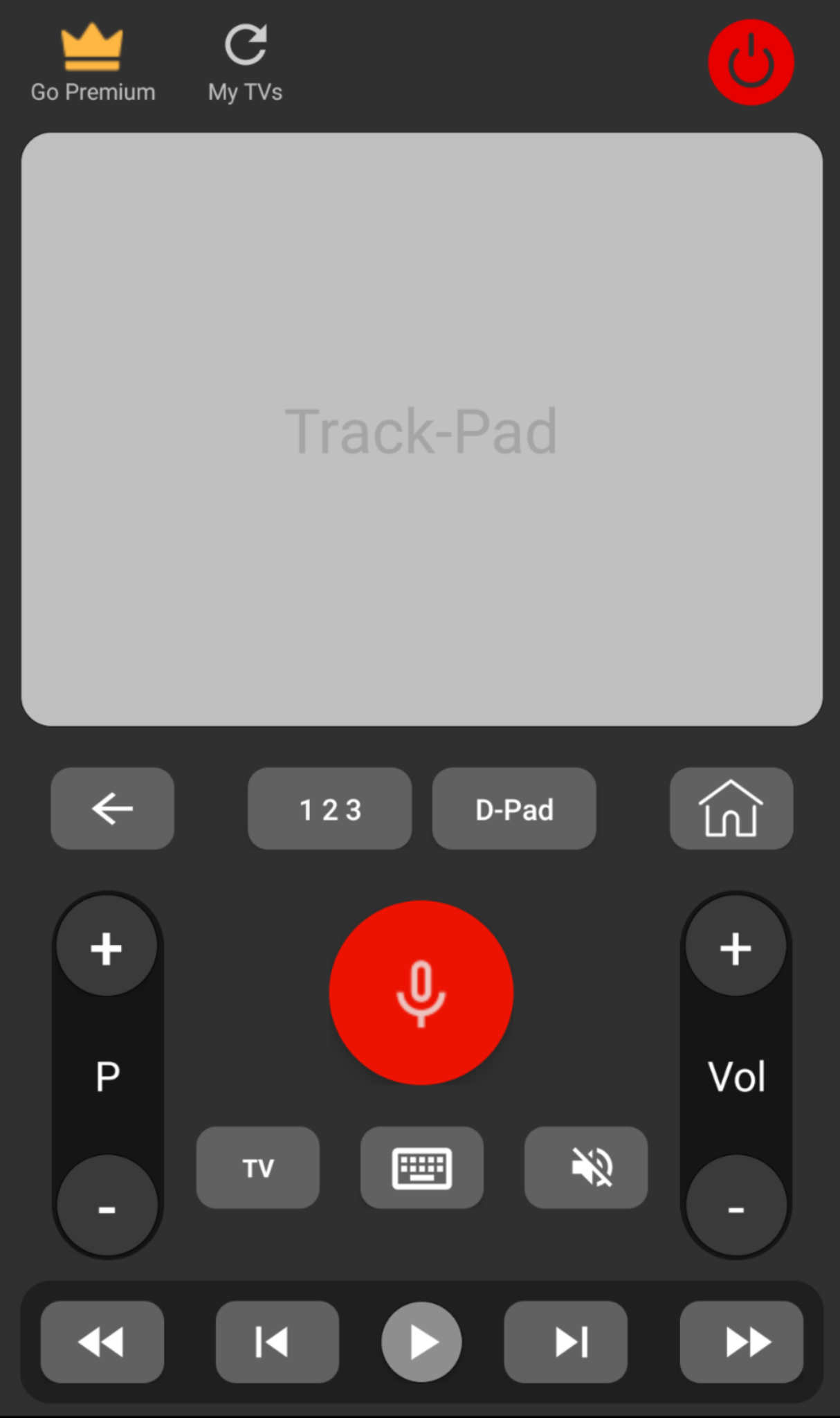 اسکرین شات 3 برنامه Remote for Android TV