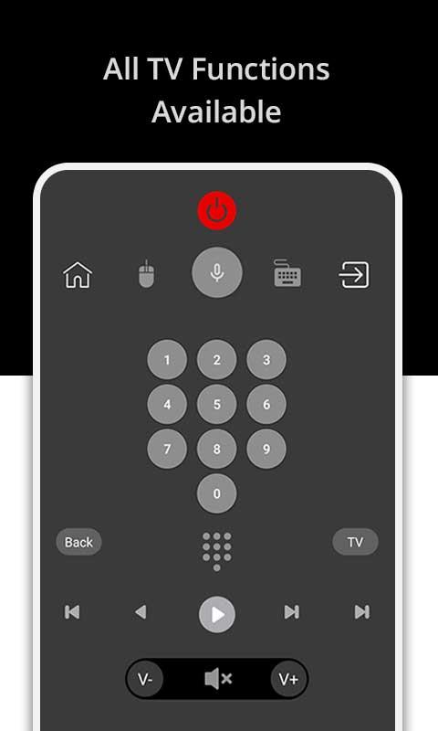 اسکرین شات 5 برنامه Remote for Android TV