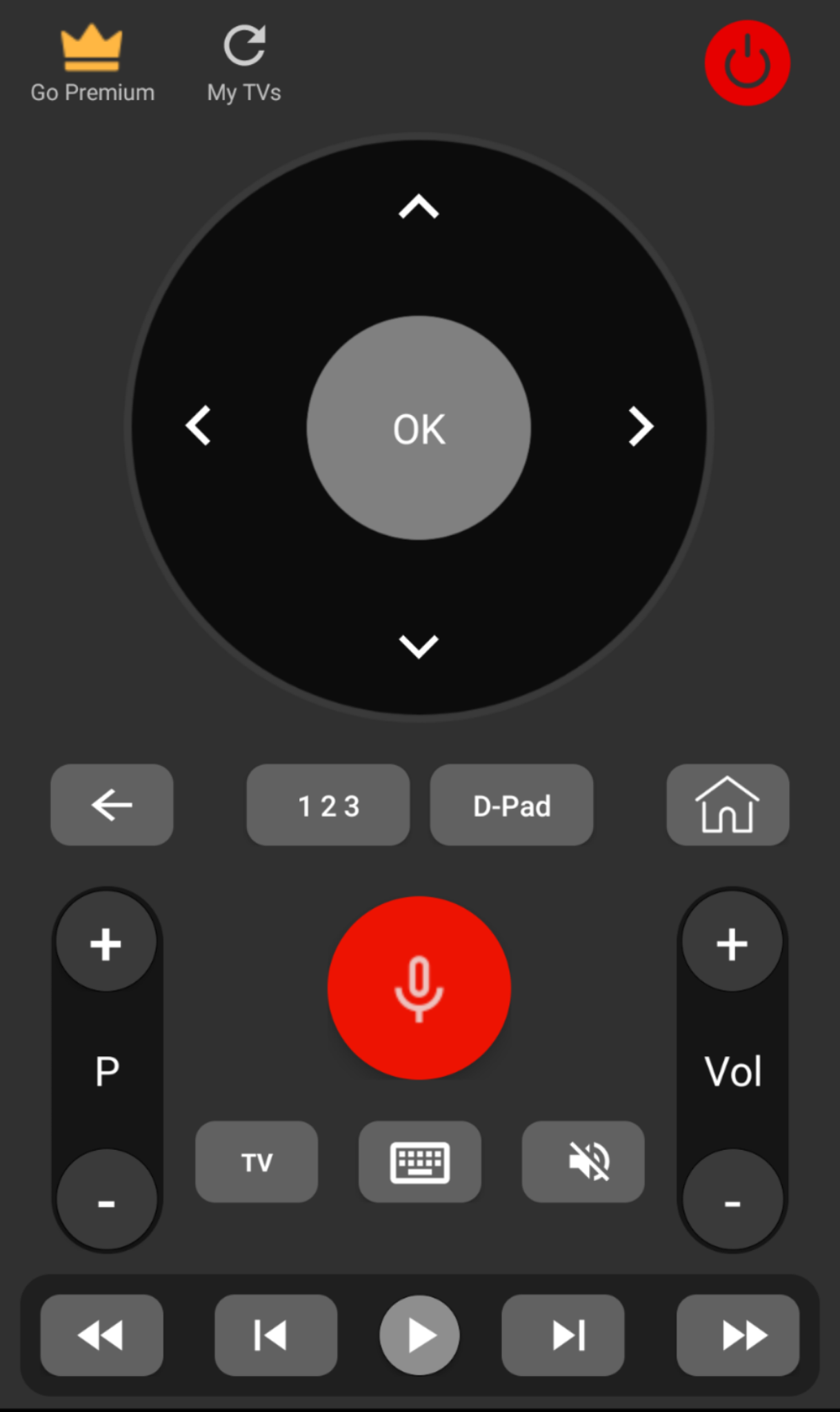 اسکرین شات 2 برنامه Remote for Android TV