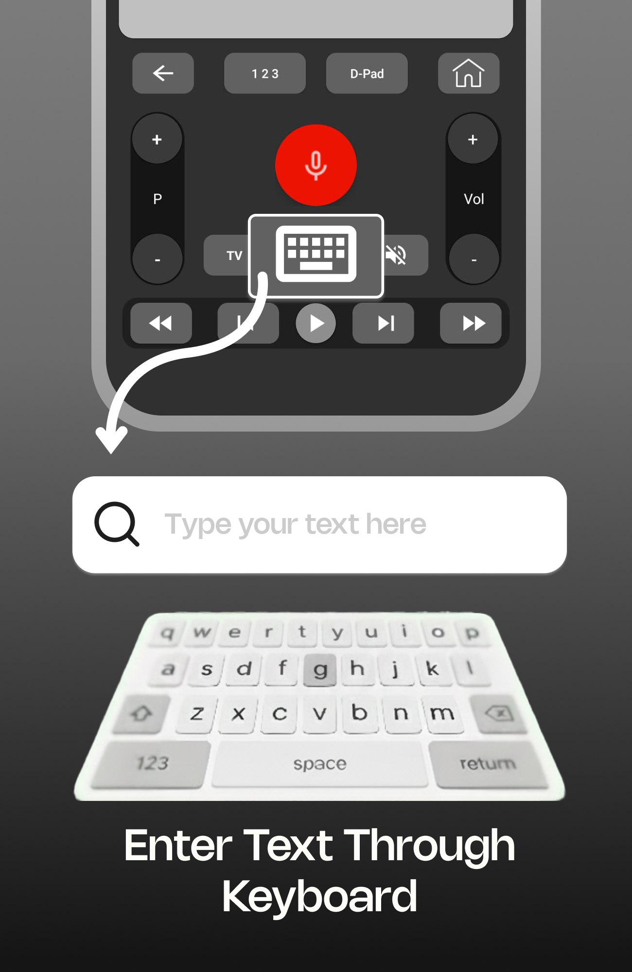 اسکرین شات 4 برنامه Remote for Android TV