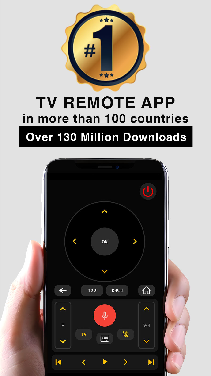 اسکرین شات 1 برنامه Universal TV Remote Control