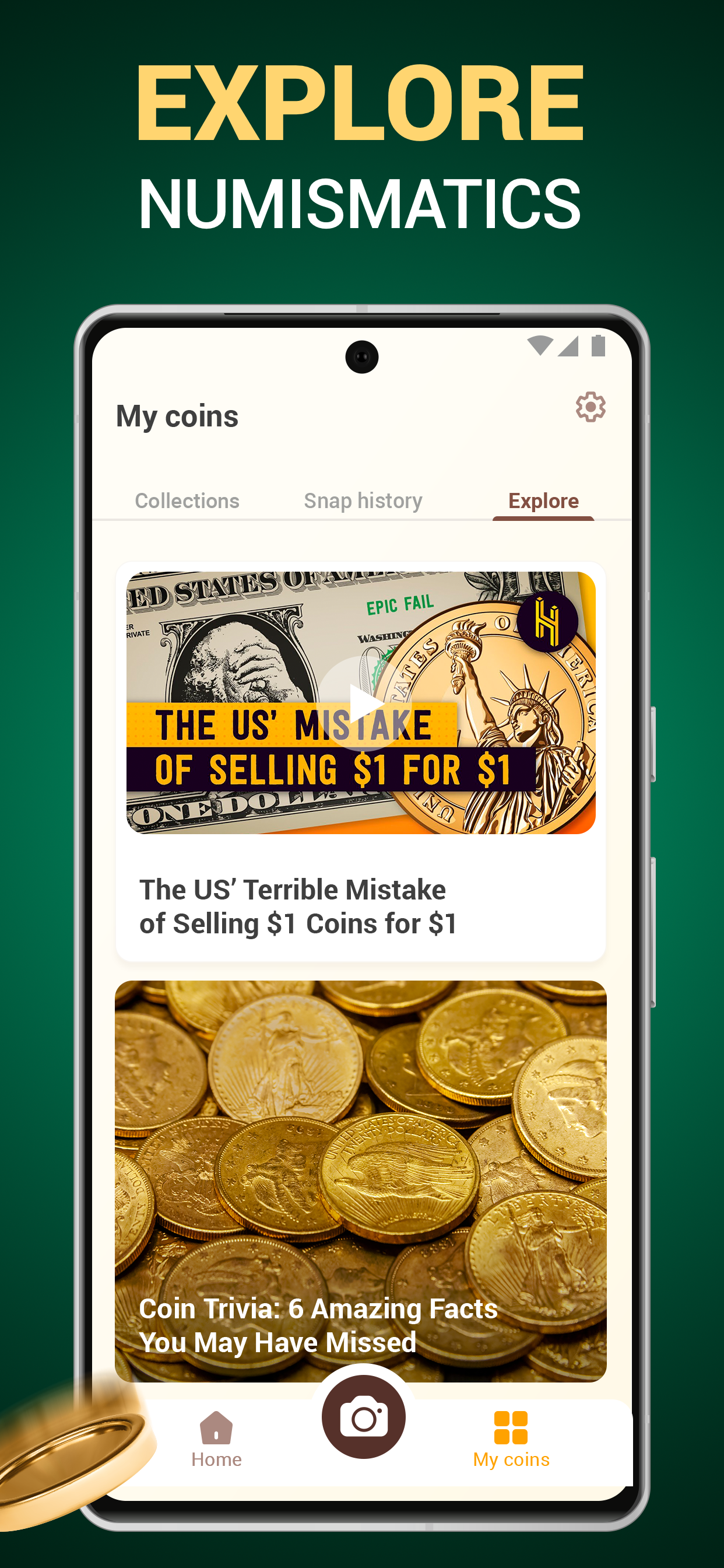 اسکرین شات 8 برنامه Coin ID - Coin Identifier