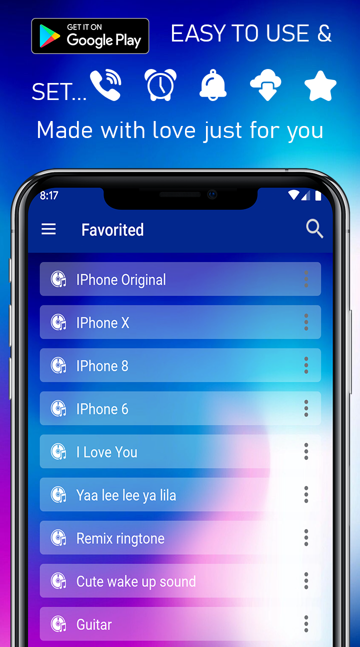 اسکرین شات 5 برنامه Ringtones for iPhone