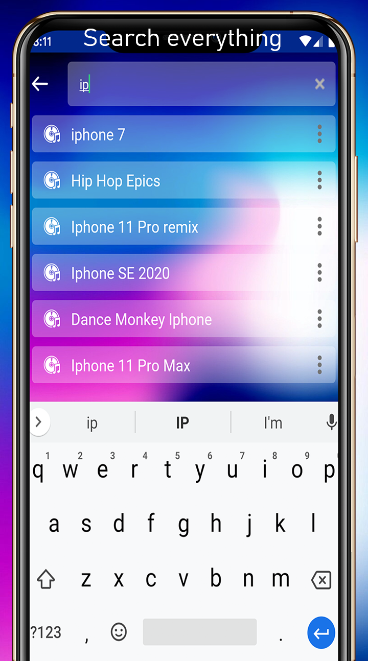 اسکرین شات 6 برنامه Ringtones for iPhone