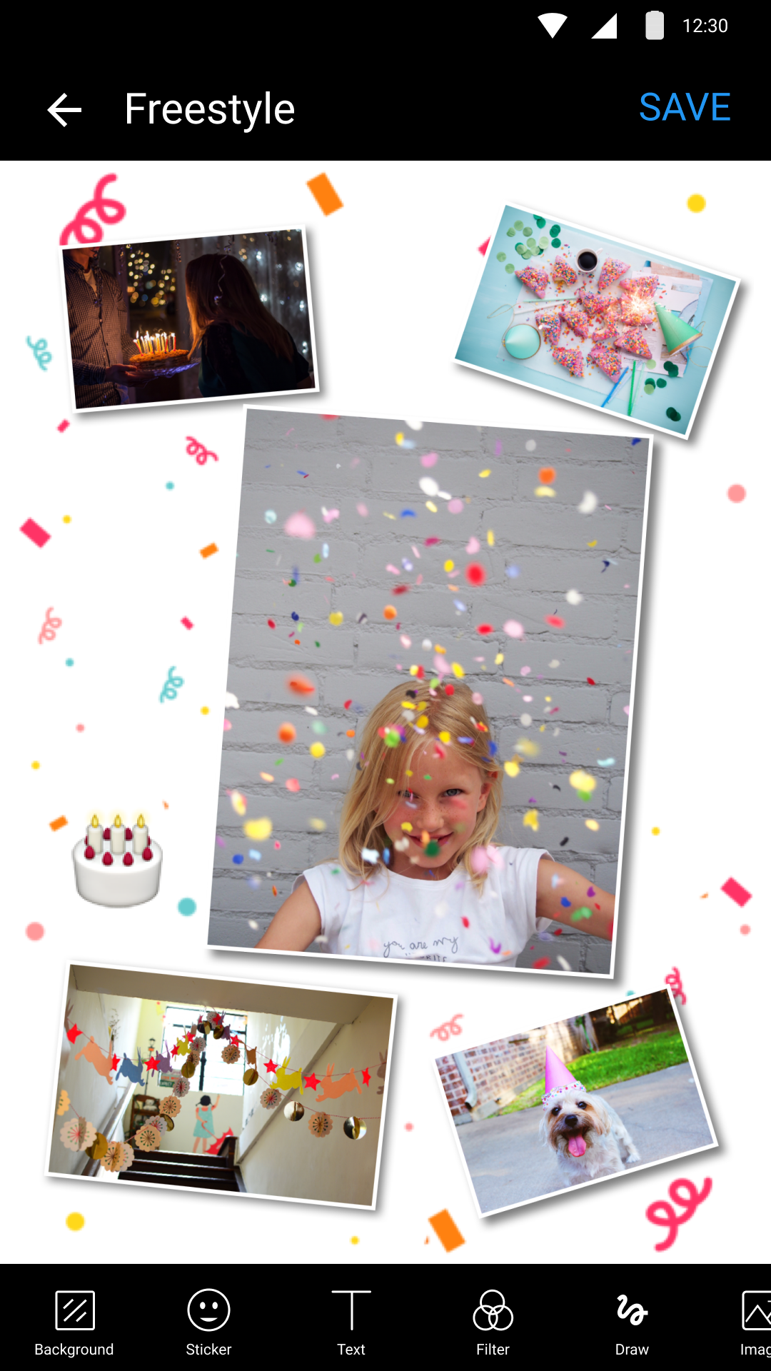 اسکرین شات 3 برنامه Collage Maker - Photo Editor