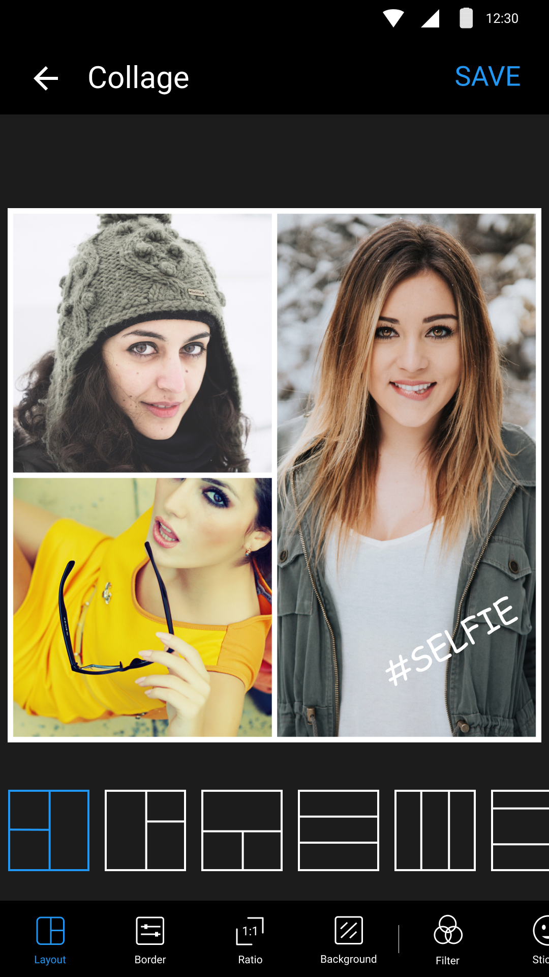 اسکرین شات 4 برنامه Collage Maker - Photo Editor