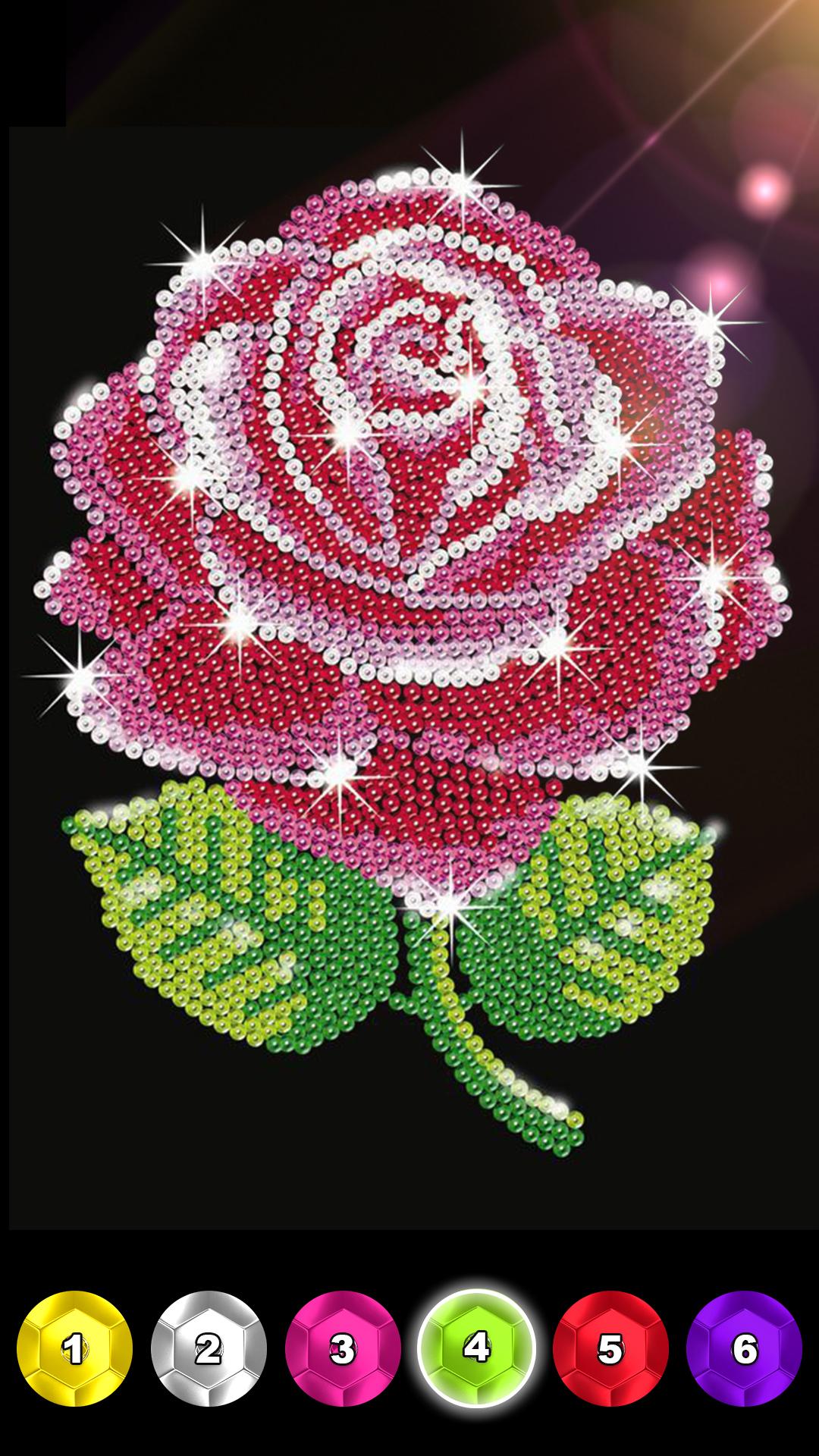 اسکرین شات 8 بازی Diamond Coloring - Sequins Art
