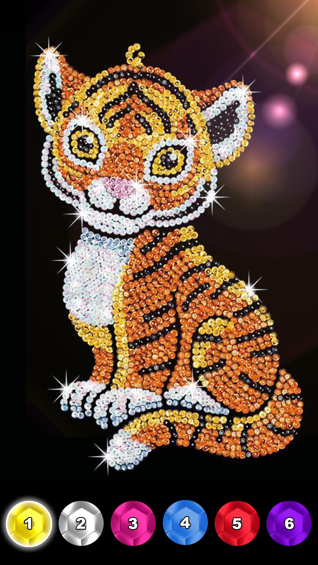 اسکرین شات 5 بازی Diamond Coloring - Sequins Art