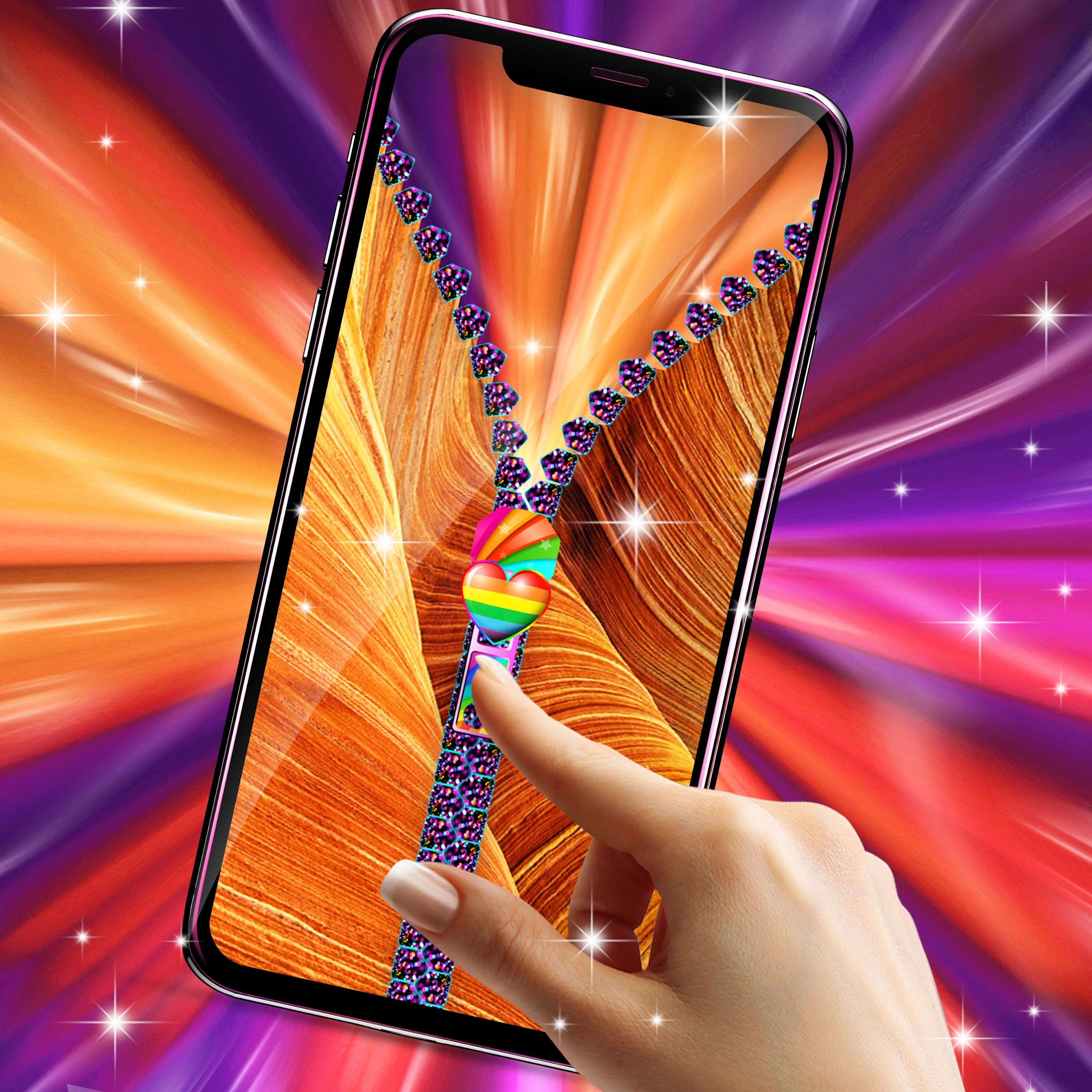 اسکرین شات 3 برنامه Color zip locker
