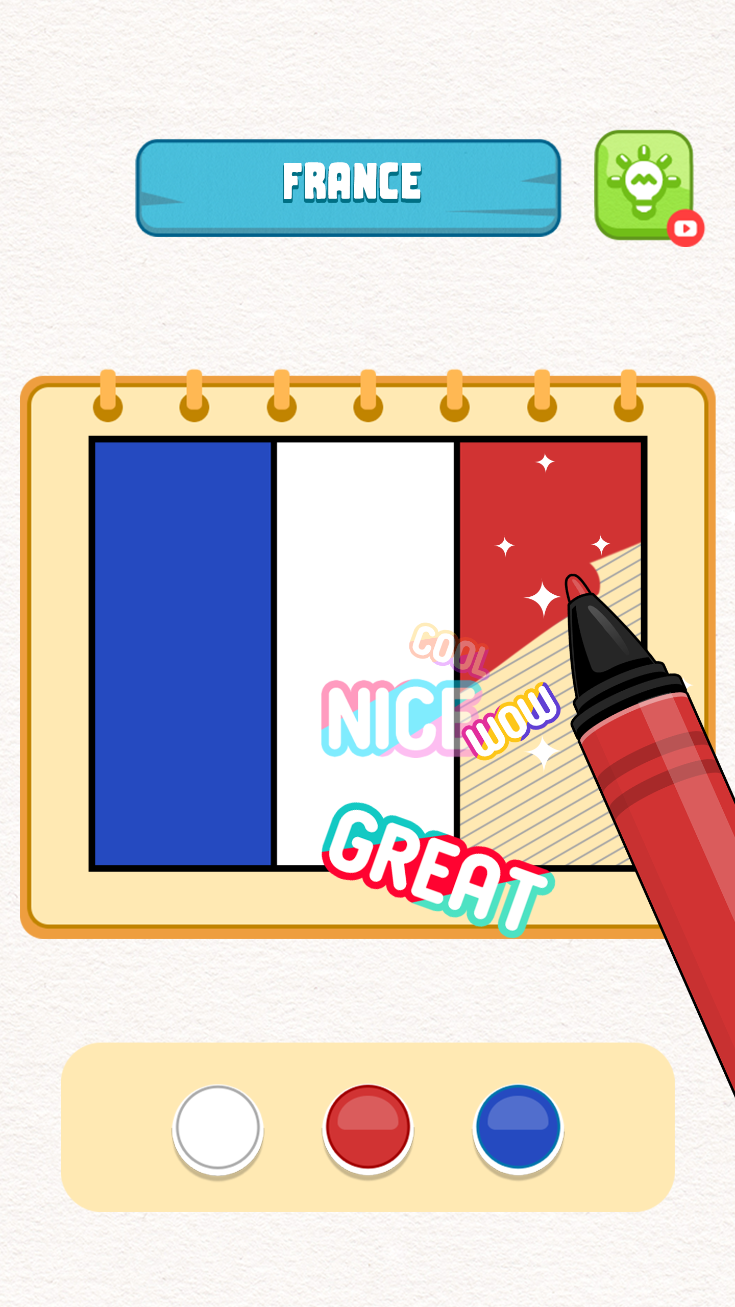 اسکرین شات 4 بازی Flag Painting Puzzle