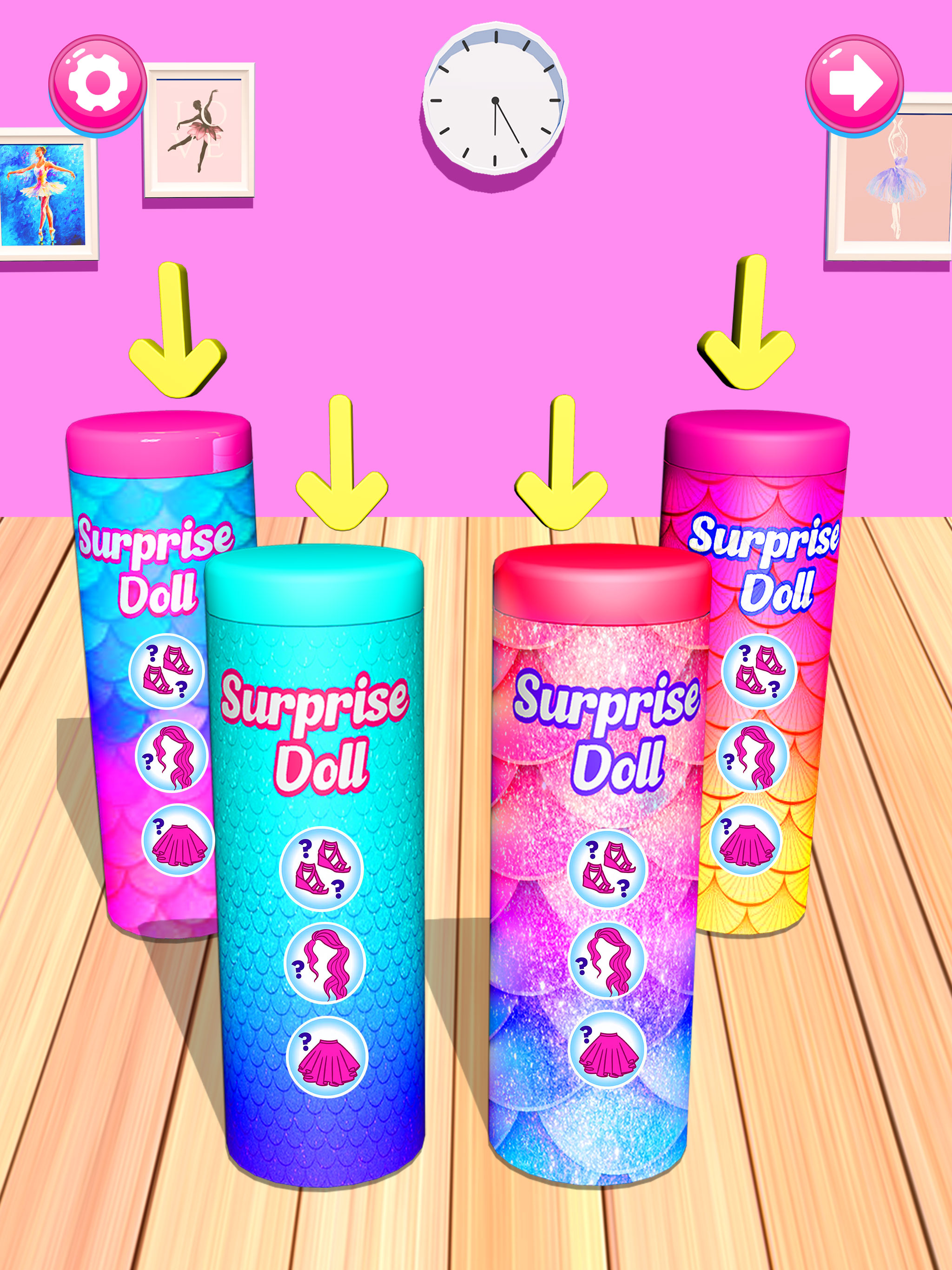 اسکرین شات 1 بازی Color Reveal Mermaid Games