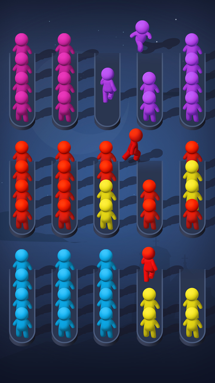 اسکرین شات 6 بازی Sort Puzzle - stickman games
