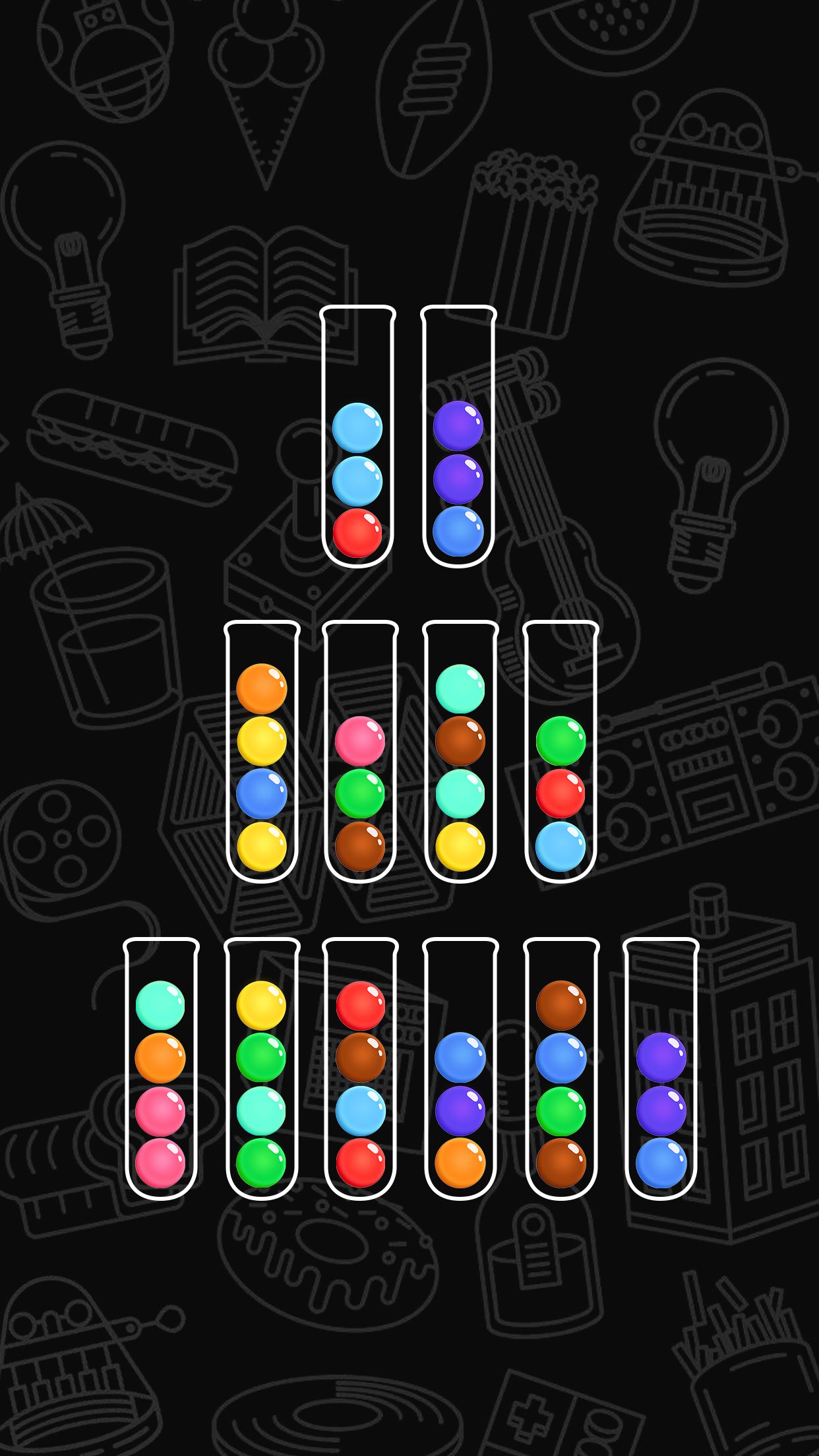 اسکرین شات 6 بازی Ball Sort Game: Bubble Sort