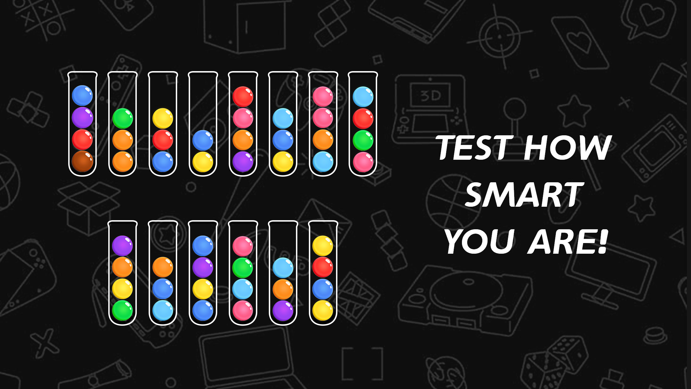 اسکرین شات 3 بازی Ball Sort Game: Bubble Sort