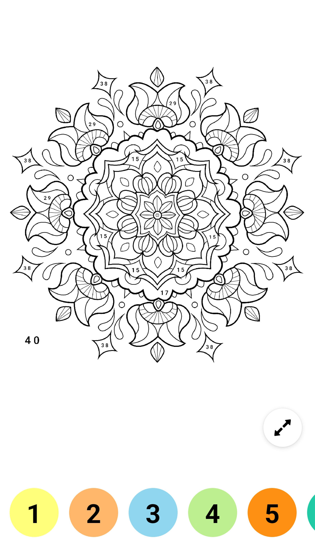 اسکرین شات 2 بازی Coloring Book-lake colouring