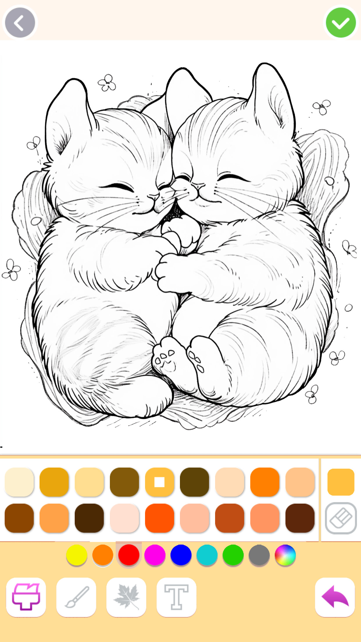 اسکرین شات 3 بازی Animal coloring pages games