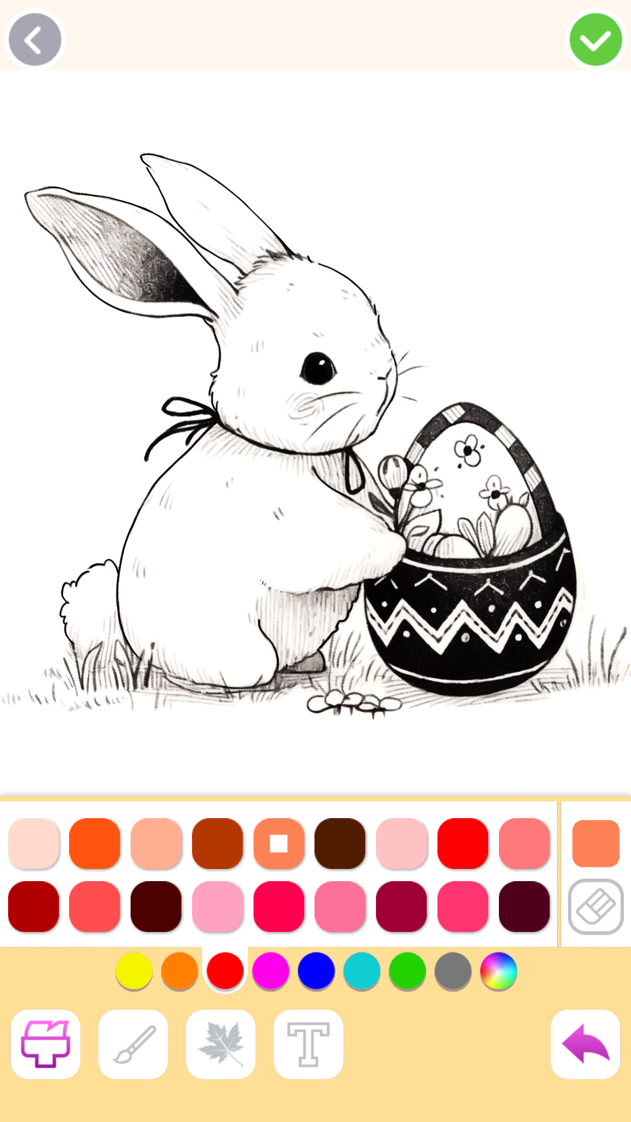 اسکرین شات 4 بازی Animal coloring pages games