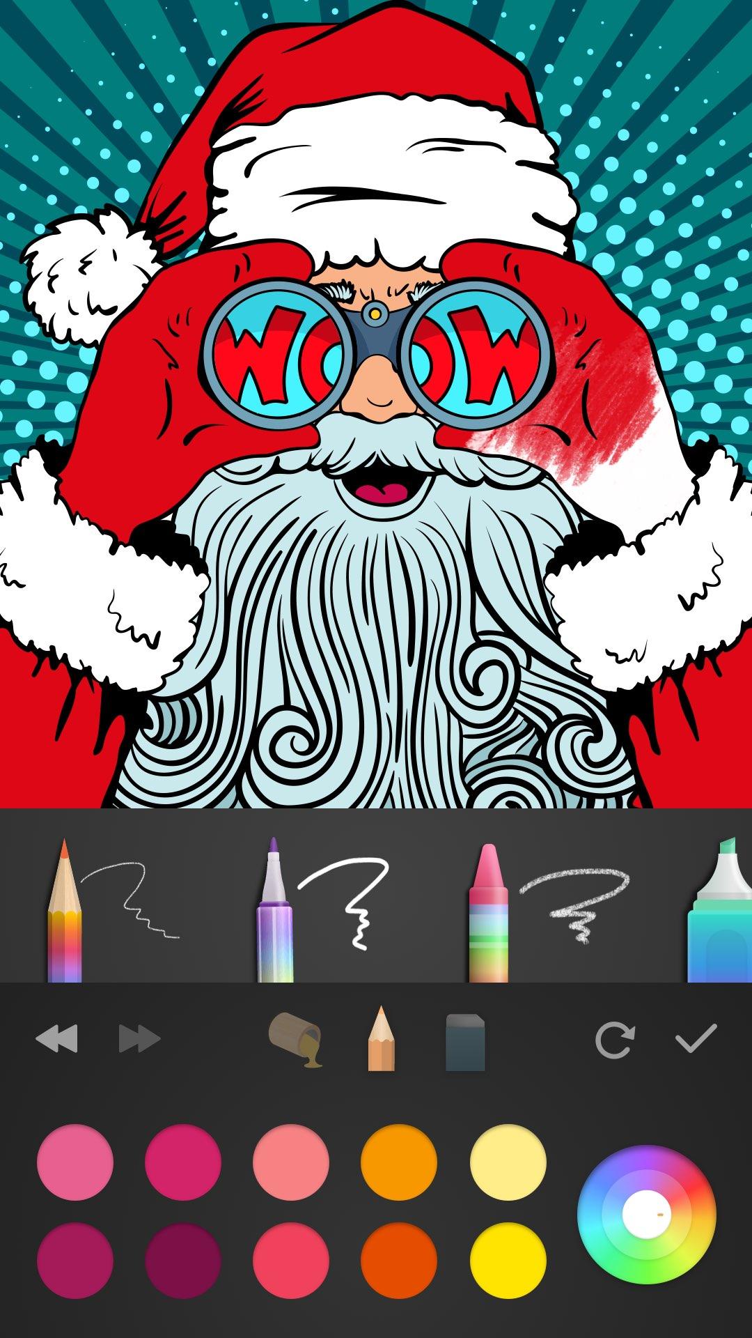 اسکرین شات 2 بازی 2022  Christmas Coloring Book