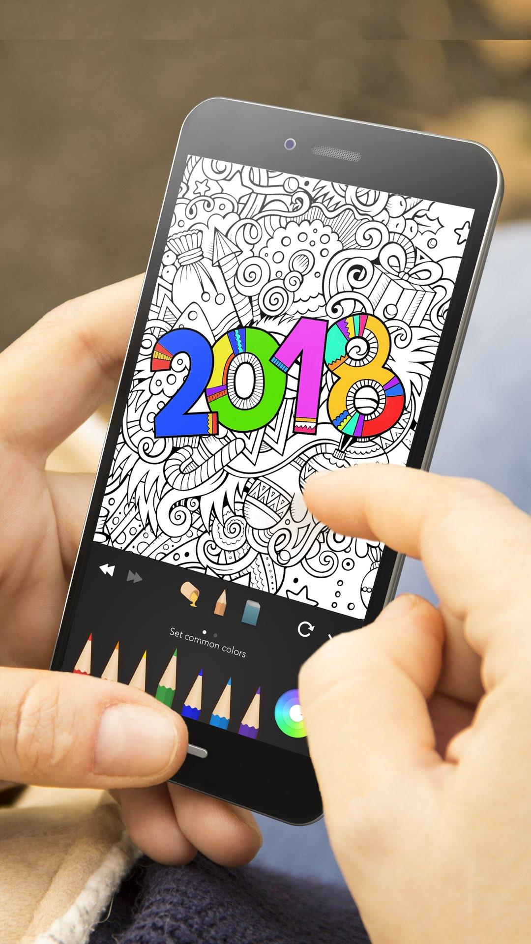 اسکرین شات 3 بازی 2022  Christmas Coloring Book
