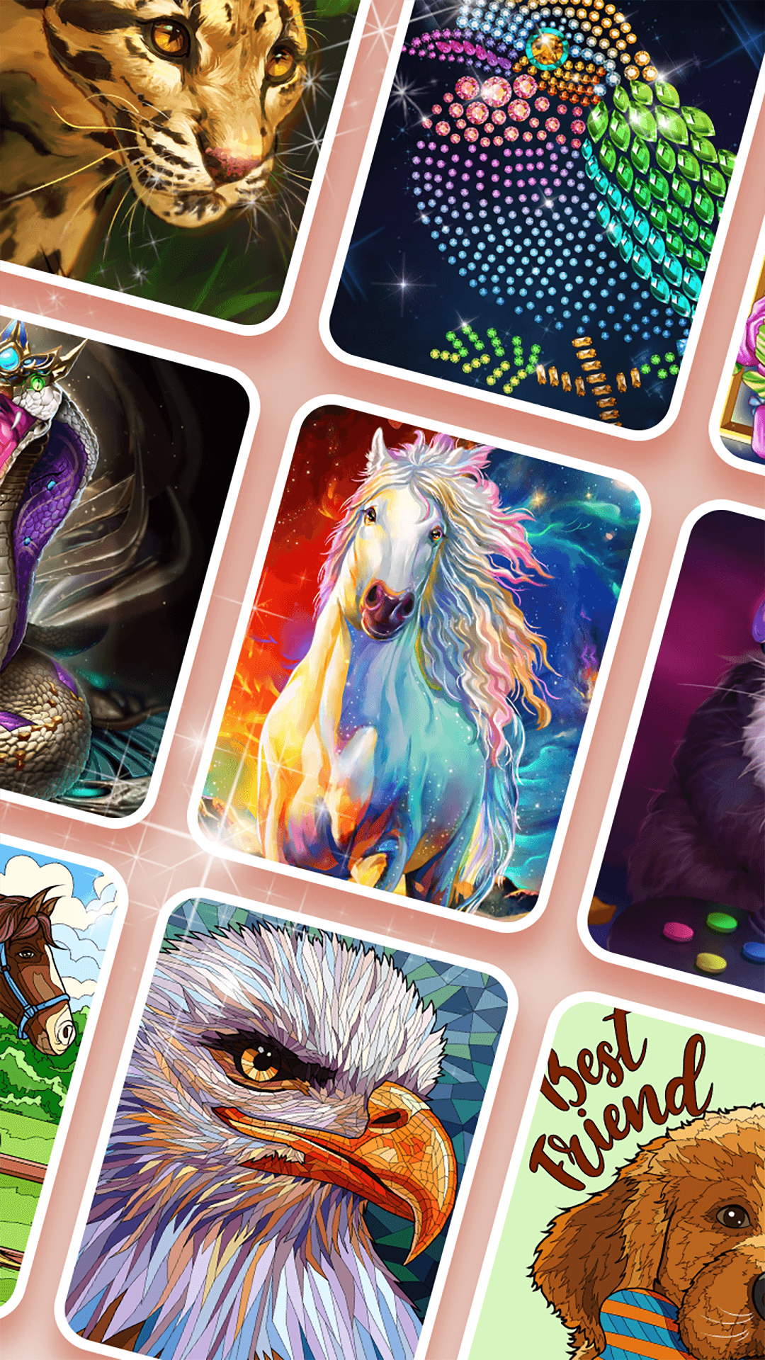 اسکرین شات 6 بازی Tap Color Pro: Color By Number