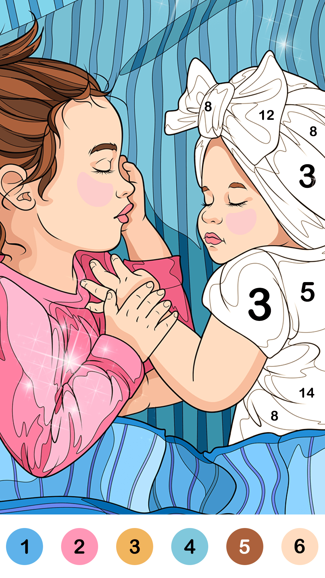 اسکرین شات 5 بازی Tap Color Pro: Color By Number