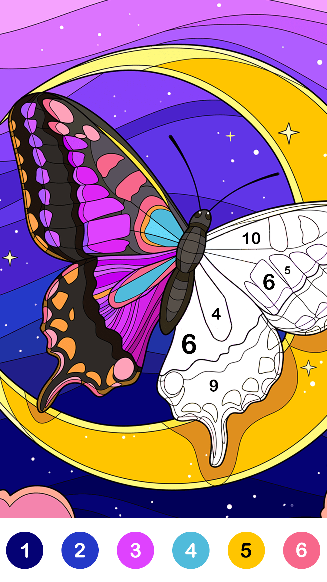 اسکرین شات 4 بازی Tap Color Pro: Color By Number