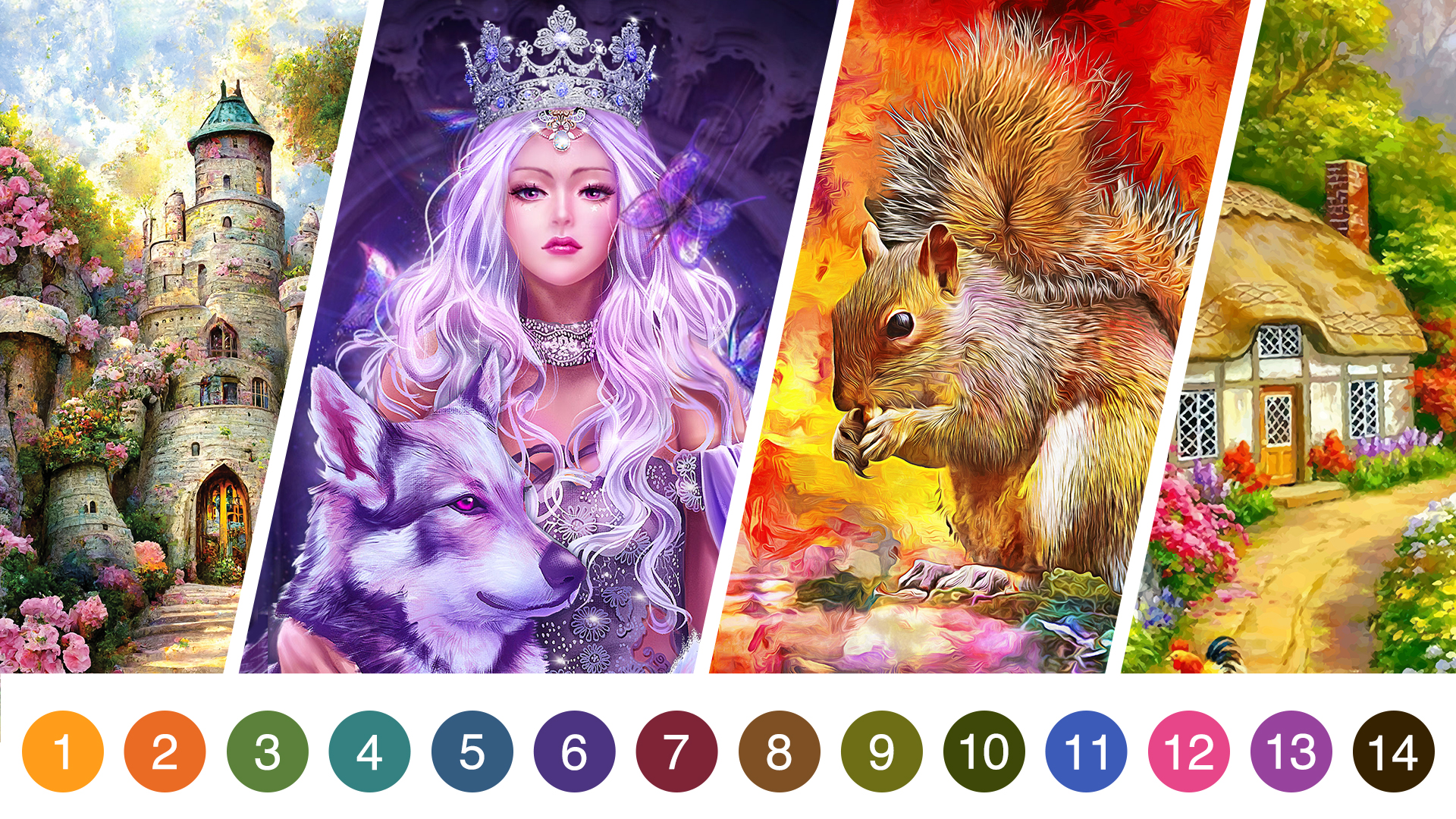 اسکرین شات 4 بازی Daily Coloring Paint by Number