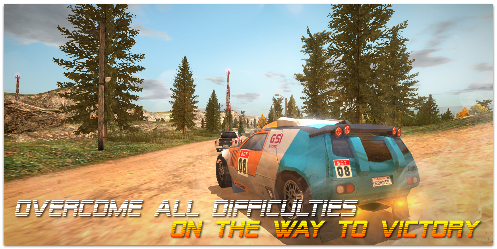 اسکرین شات 3 بازی Xtreme Rally Driver HD
