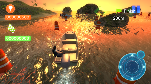 اسکرین شات 1 بازی Real Parking Boat 3D