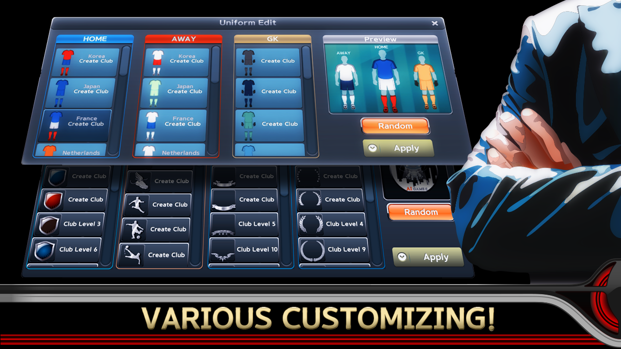 اسکرین شات 3 بازی DREAM SQUAD - Soccer Manager