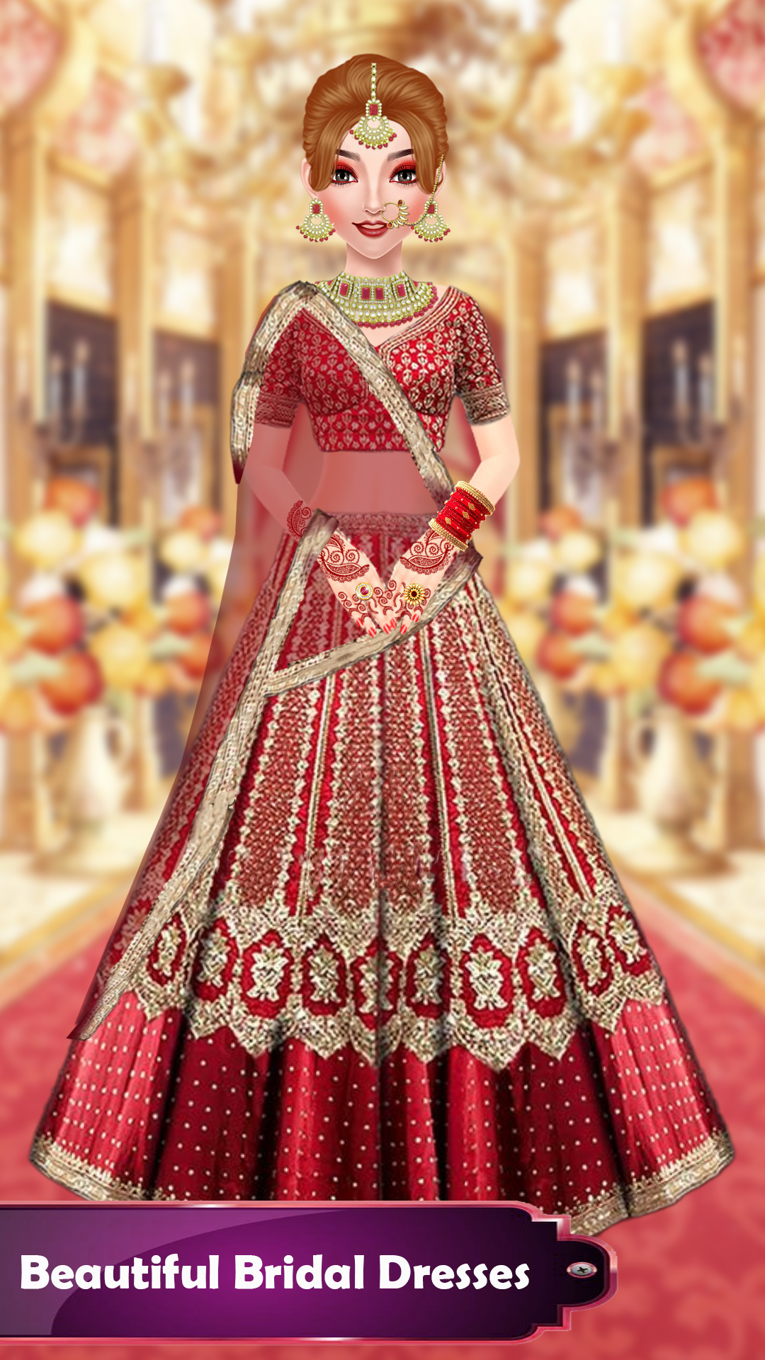 اسکرین شات 3 بازی Indian Fashion Wedding Dressup