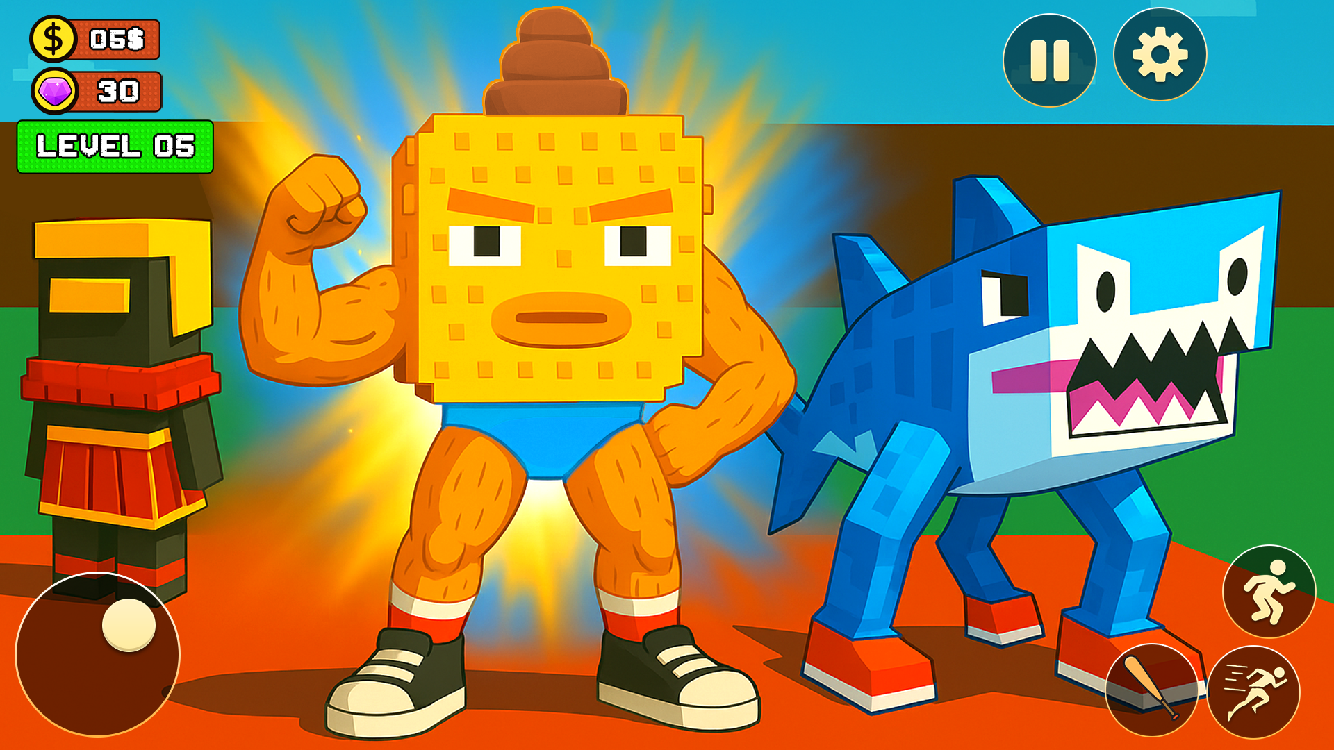 اسکرین شات 5 بازی Steal n Catch a MemeRots Game