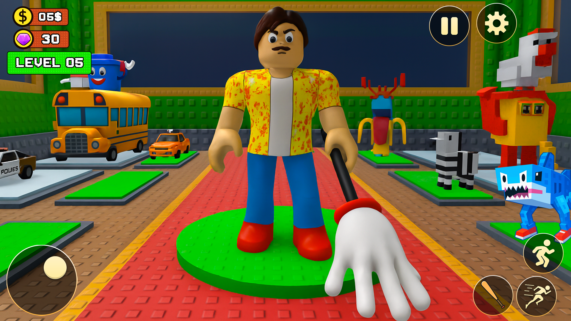 اسکرین شات 2 بازی Steal n Catch a MemeRots Game