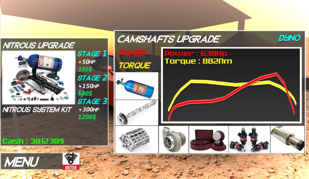 اسکرین شات 2 بازی GTi Drag Racing