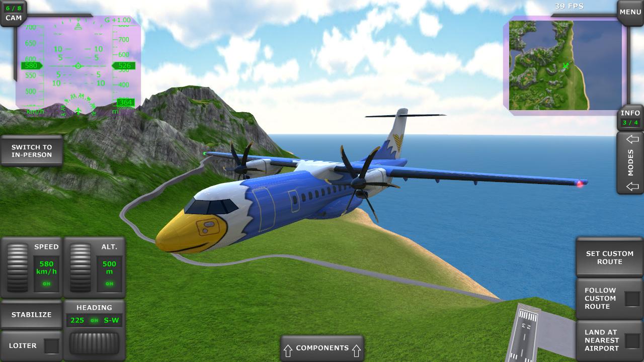 اسکرین شات 7 بازی Turboprop Flight Simulator