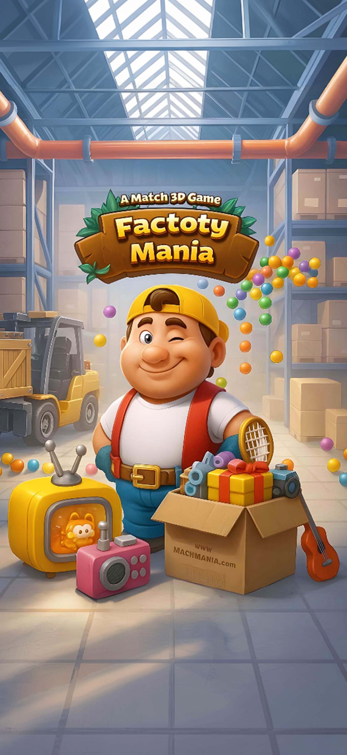 اسکرین شات 1 بازی Match 3D Triple: Factory Mania