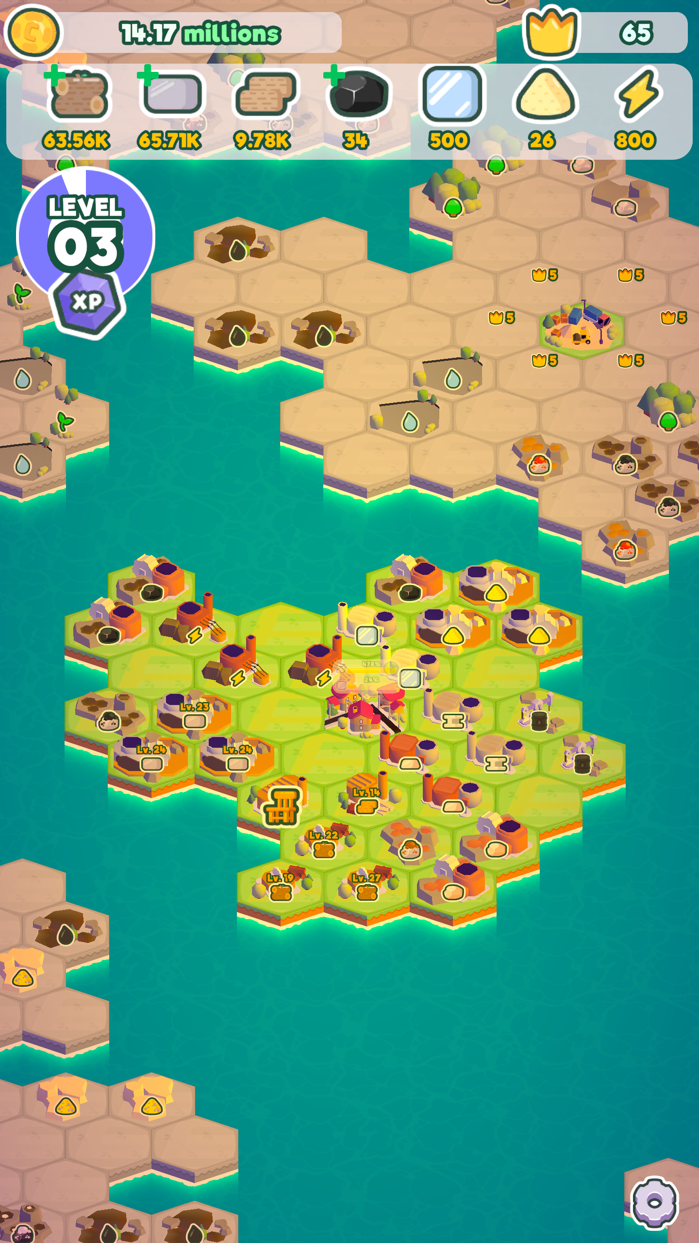 اسکرین شات 4 بازی Idle Tycoon Industry Empire