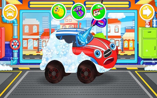 اسکرین شات 1 بازی Power Car Wash Simulator Game