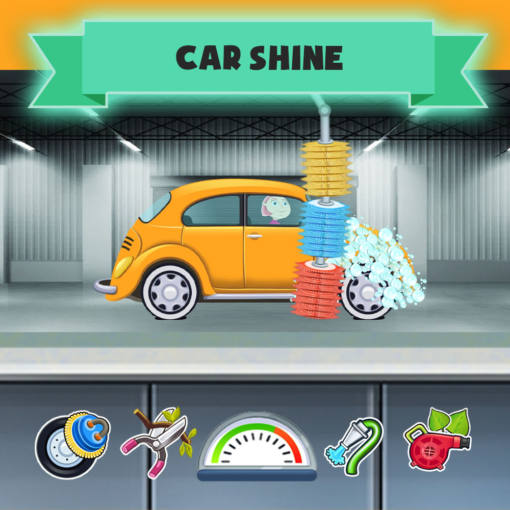 اسکرین شات 3 بازی Power Car Wash Simulator Game